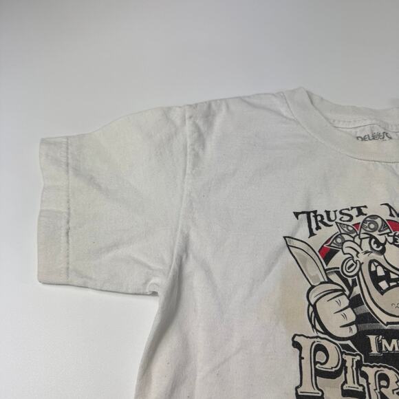 2011 Del Sol Color Change Youth Small Roatan Honduras Pirate T Shirt White - Picture 5 of 12